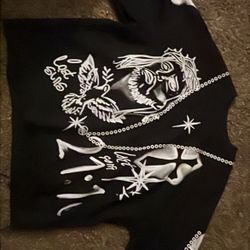 Jesus Cropped Oversized Tee 