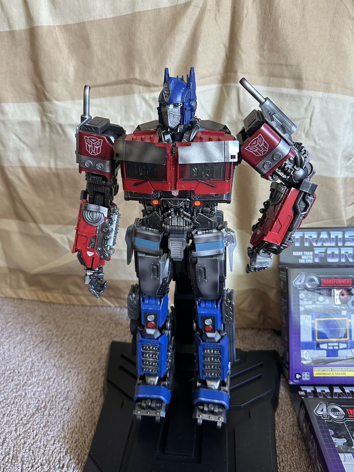 Transformers  Robosen  Rise of The Beasts Optimus Prime Robot  Limited Edition