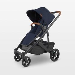 UPPAbaby Cruz V2 Noa Navy Blue Reclining Baby Stroller