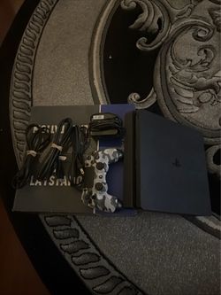 Brand New PS4 With Camouflage Controller And Cords Box Comes With It