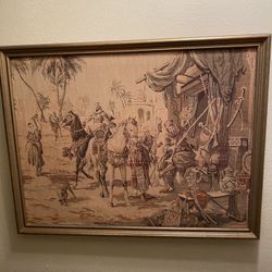 Antique tapestry