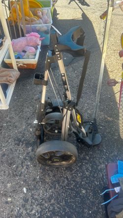 Golf caddy bag roller