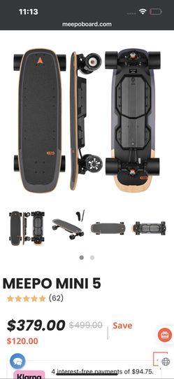 MEEPO M4S Electric Skateboard 