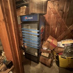 Pepsi Refrigerator Storefront Machine