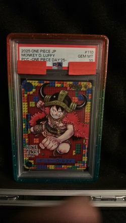 Monkey D. Luffy Japanese One Piece PSA 10