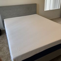Gray Queen Bed