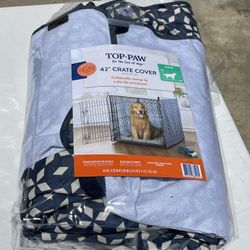 Dog Top Paw Crate Cover 