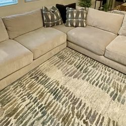 Sectional Couch From Crate and Barrel 