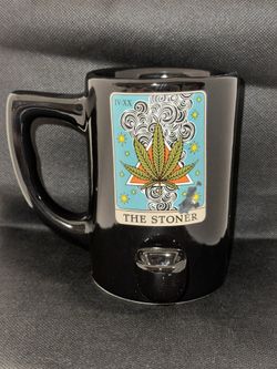The Stoner Black Mug Pipe