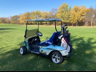 Corona Wrapped EZ Go Golf Cart