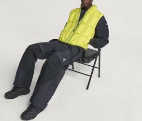Adidas Equipment Heavyweight Oversized Woven Pants Black new