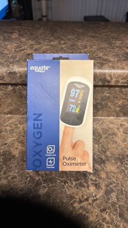 Equate Oxygen pulse oximeter