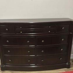 Solid Wood Dresser and Nightstand 