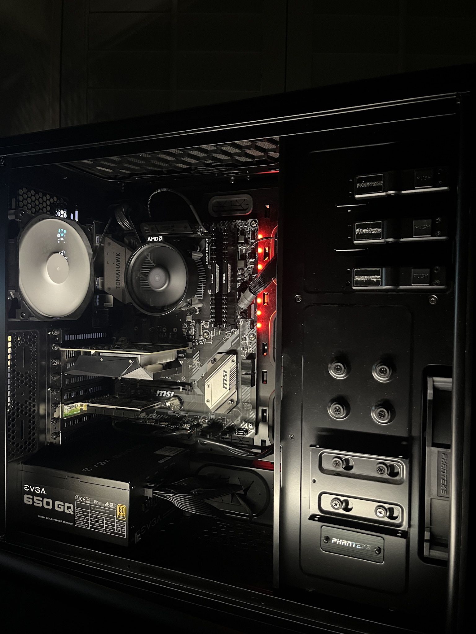 Black Entry Level Gaming PC - GTX 1650 - RYZEN 5 2600X