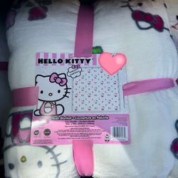 brand new hello kitty blanket 
