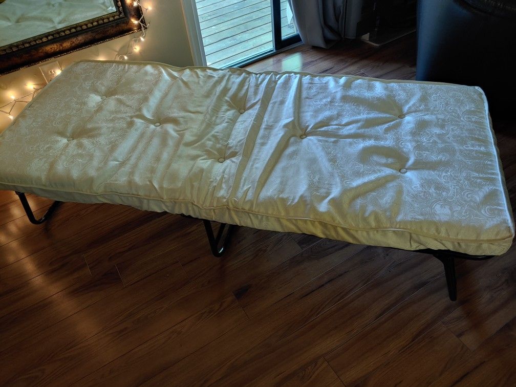 Rollaway twin bed. Great condition! P/U North Raleigh