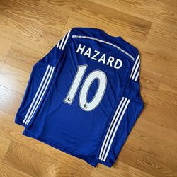 Adidas Chelsea EDEN HAZARD 2014/15 home jersey (Size Medium) 
