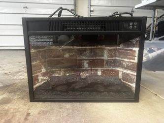 23” Electric Fireplace Insert/Heater