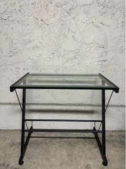Glass Top Metal study desk/Table