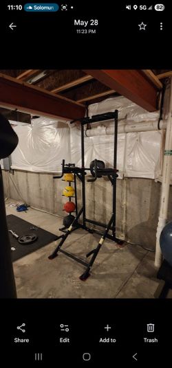 Freestanding Pull-up Bar With AB Arms And Push-Up Bars
