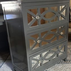 Gray dresser 