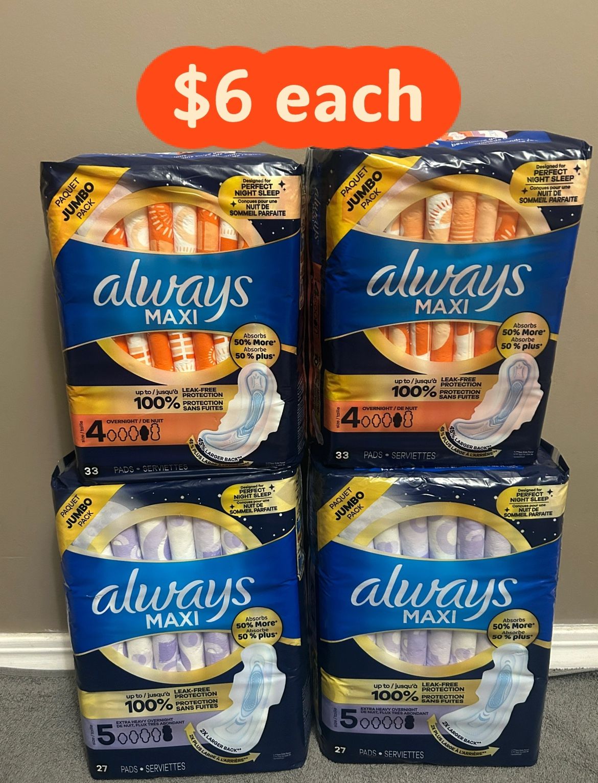 Always Pads
