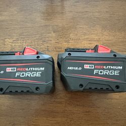 Milwaukee M18 18V Lithium-Ion REDLITHIUM FORGE HD 12.0 Ah Battery Pack