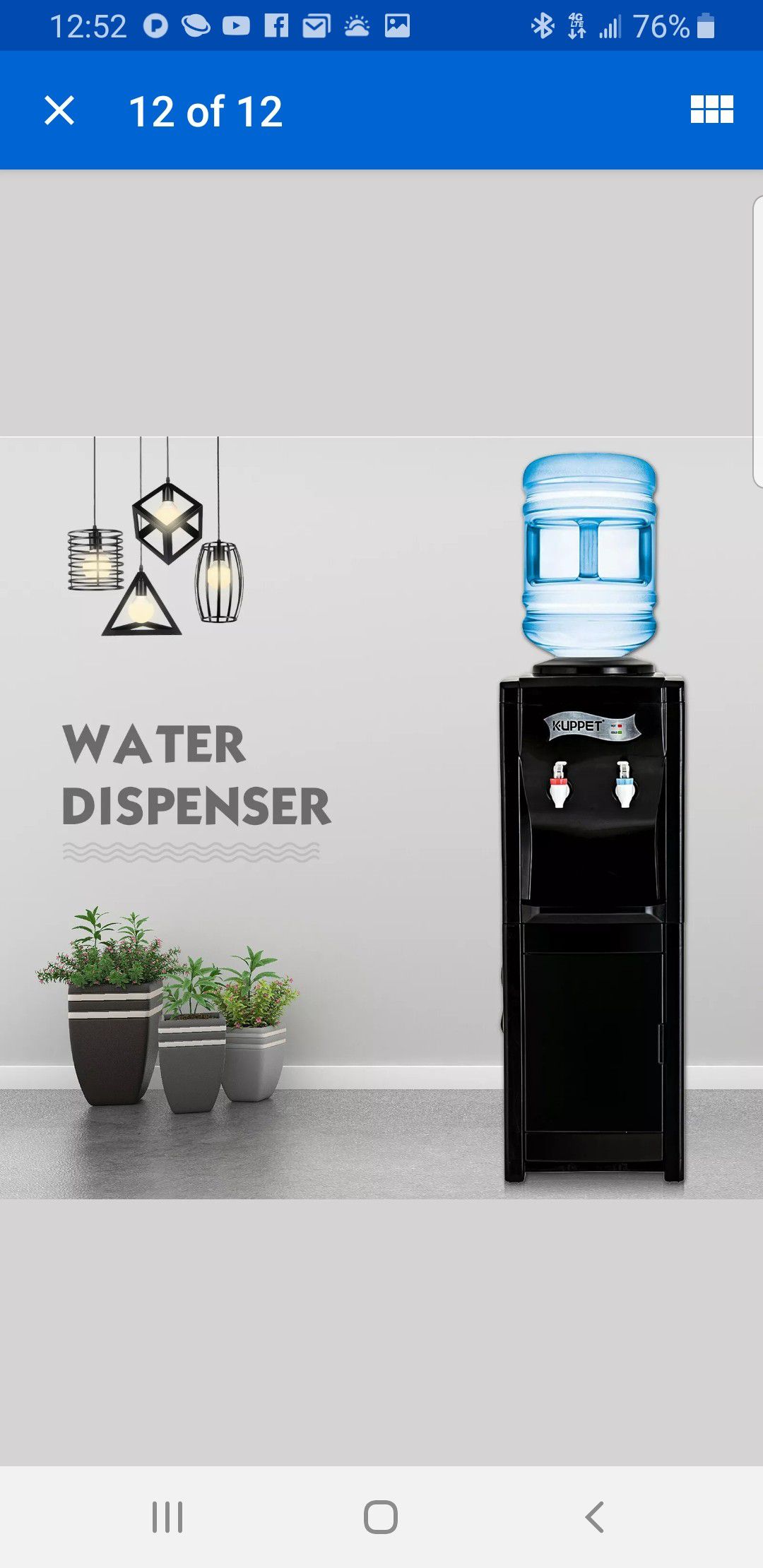 Brand new water cooler and heater for waters and your home or office