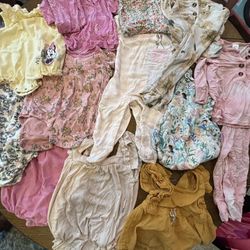 3-6m Girls Clothes 