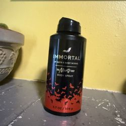 Brand New Limited Edition IMMORTAL Men’s Body Spray From BATH & BODY WORKS - Unisex Scent