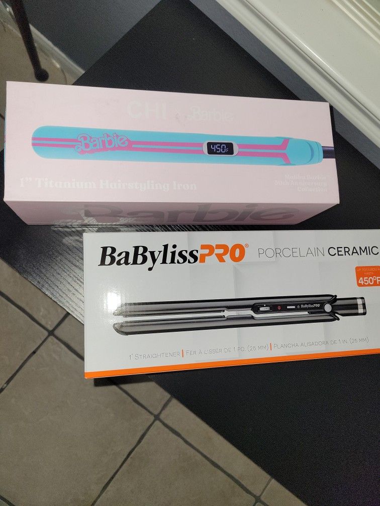 💥💫💜💯 TWO BRAND NEW FLAT IRONS FOR $99