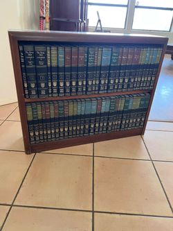 Bookcase and Books