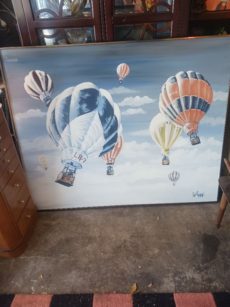 Huge Painting By Lee Reynolds