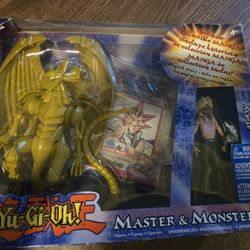 YUGIOH Master & Monster WINGED DRAGON OF RA MARIK Action Figure Mattel Manga