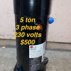 5 Ton 3 Phase AC Compressor 
