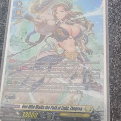Vanguard card one who walks the path of light thegrea SP