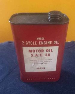 Vintage Montgomery Ward Oil Can