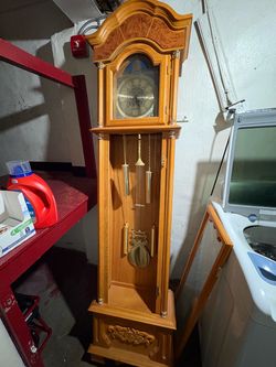 GRANDFATHER CLOCK