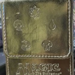 Magic The Gathering Gold Deck Box Rare