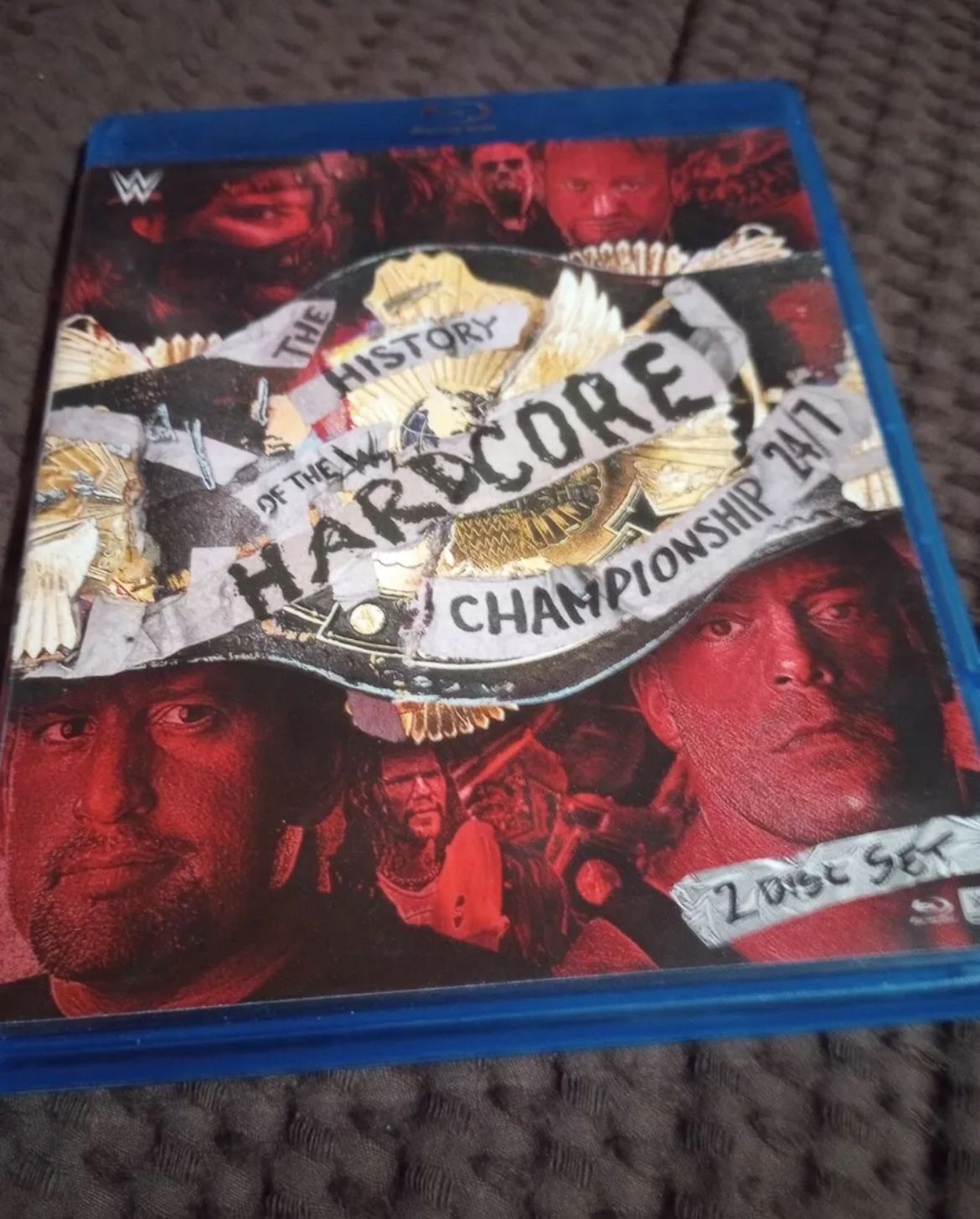 WWE:The History of the WWE Hardcore Championship - 24/7 Blu-Ray WWF ECW