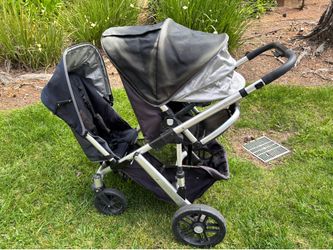 Double strollers. Upoababy and Silvercross