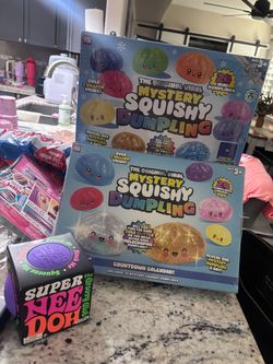 Rms Crazy Fun Dumpling Advent Calendar and Needoh super groovy glob