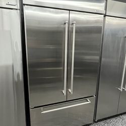 Built In 2023 Kitchen Aid French Door 42” Refrigerator 