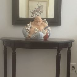 Console. Table 36x19  Mirror 24x30  Inches 