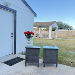 2 IKEA Hemnes Nightstands 