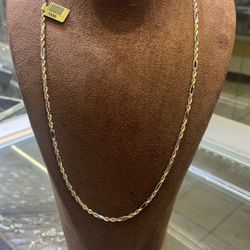 Gold Chain 25 Inch 14 Karat #5888