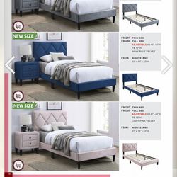 Twin bed frame / brand new in box
