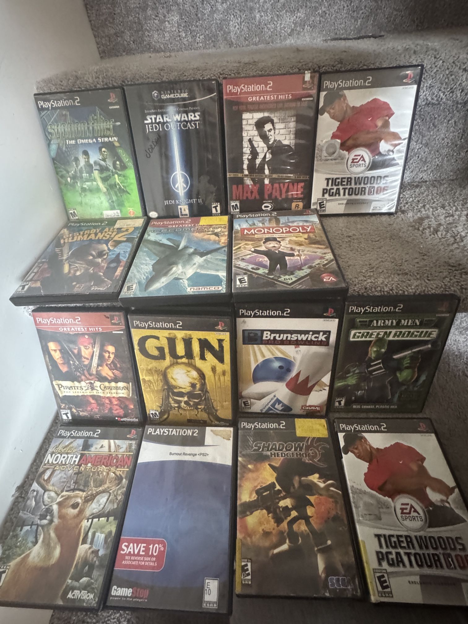 🎮 PS2 & GameCube Games Lot – 16 Titles – $65 OBO