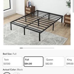 New In Box 📦 Full Bed Frame 