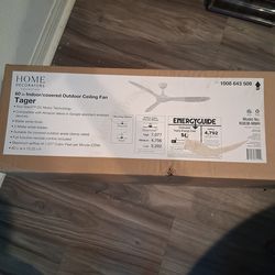 60 in. Indoor/covered outdoor ceiling fan New